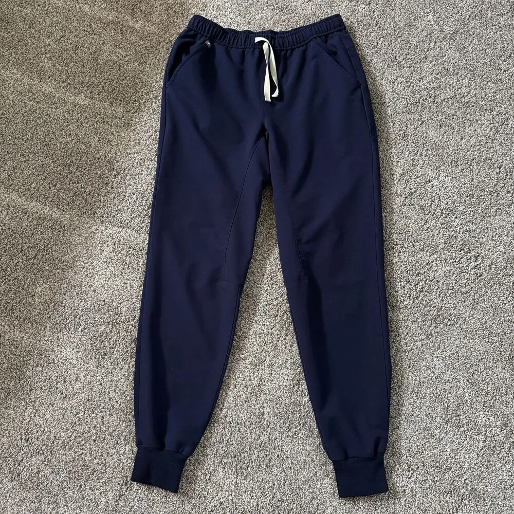 FIGS Tansen Jogger Scrub Pants MXXSW2004 Navy Blue PO 1455 Men’s Size Small